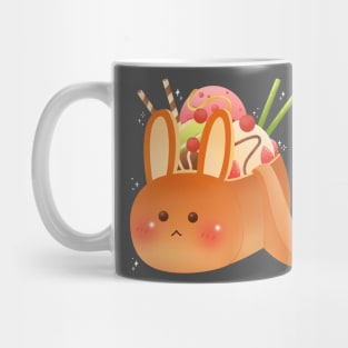 Bunny Toast Ice Cream Dessert Anxietea Mug